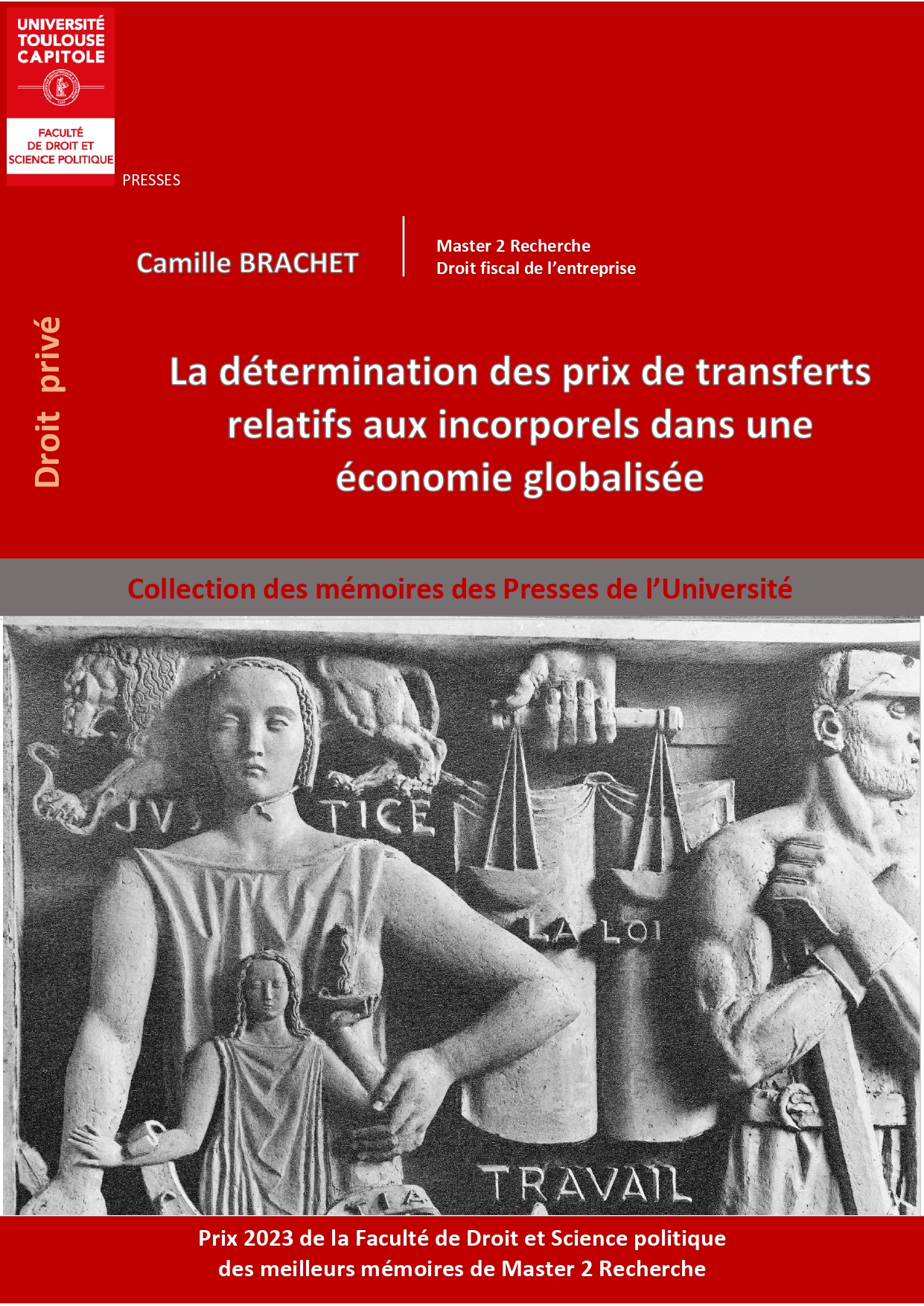 Couv mémoire Camille Brachet