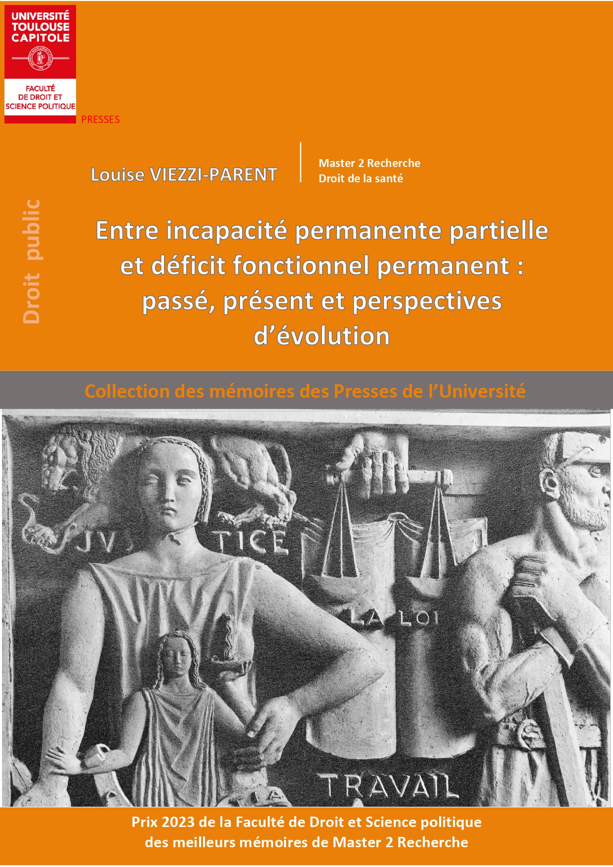 Couv mémoire Louise Viezzi-Parent